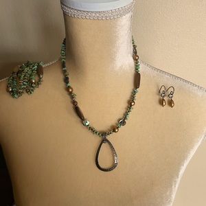 Silpada necklace, earring and Bracelets